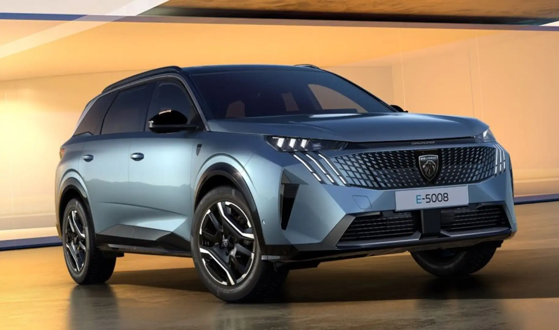 Peugeot 5008 Elektromotor 210 GT Blau - 2