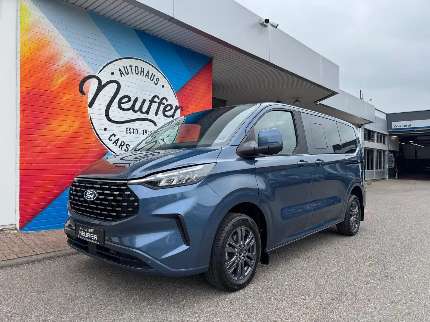 Ford Tourneo Custom 320 L1 Titanium FWD Rückfahrkamera Spurhalteassist Blau - 1