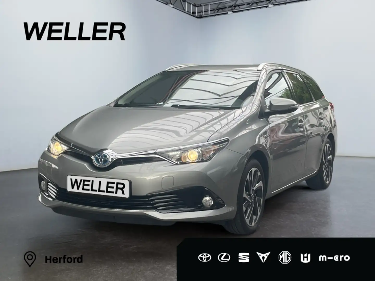 Toyota Auris 1.8 Hybrid Design Edition *Kamera*SHZ* Silber - 1