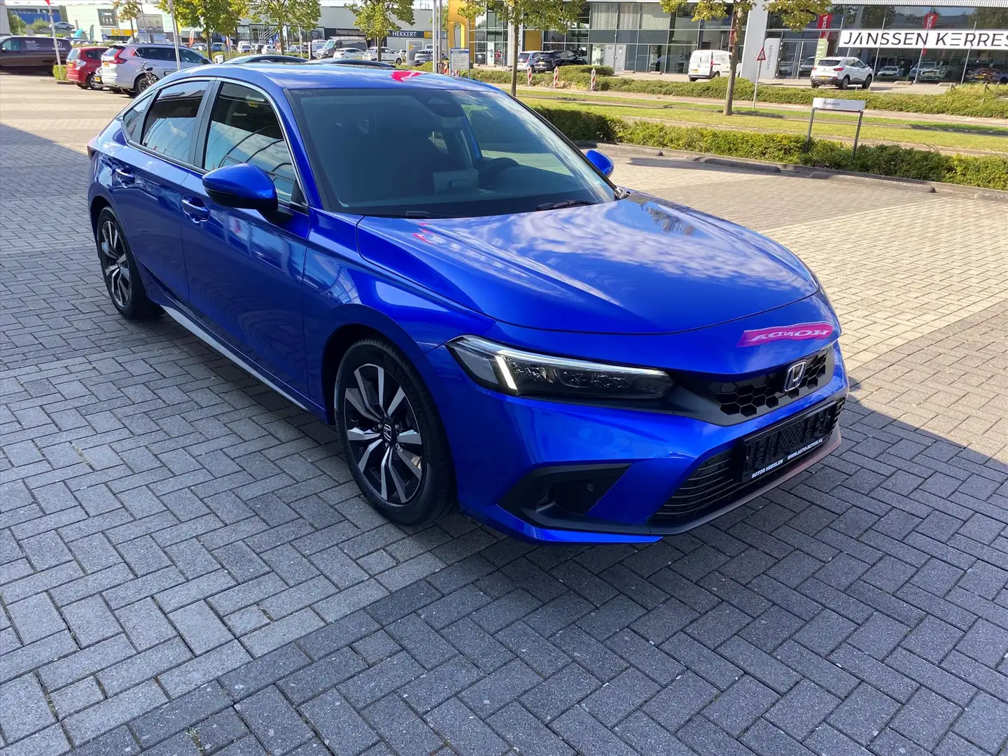 Honda Civic 2.0 e:HEV HYBRID Elegance - 1800 euro voordeel Blauw - 2