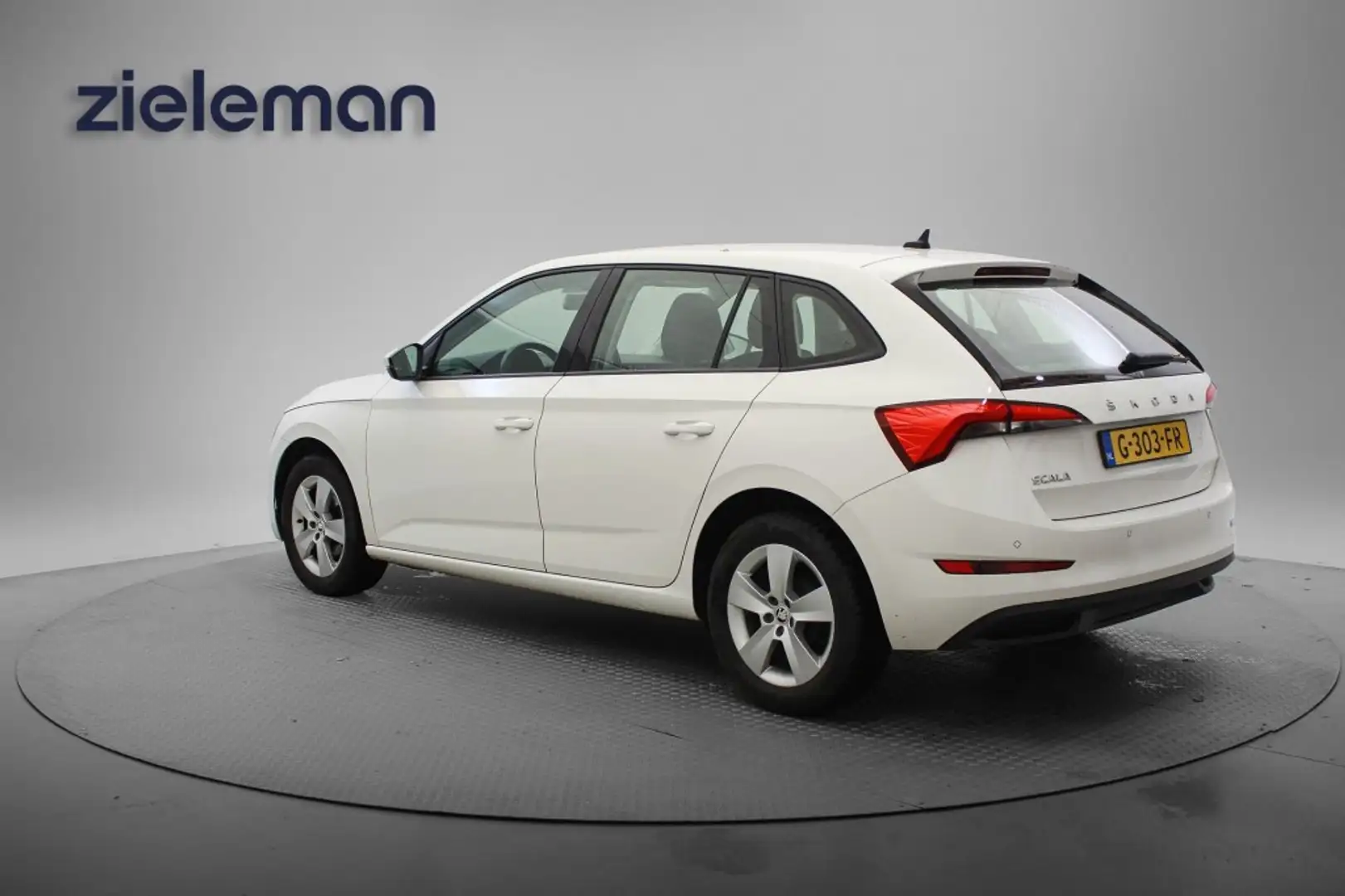 Skoda Scala 1.0 TSI Ambition - Digital cockpit, Carplay, Navi, Blanc - 2