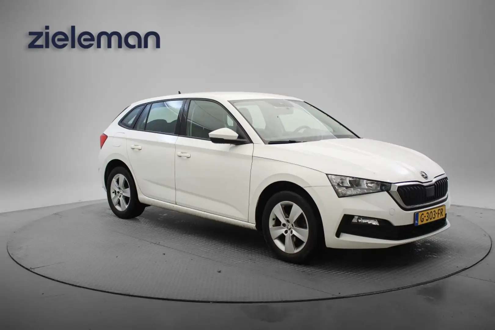 Skoda Scala 1.0 TSI Ambition - Digital cockpit, Carplay, Navi, Blanc - 1