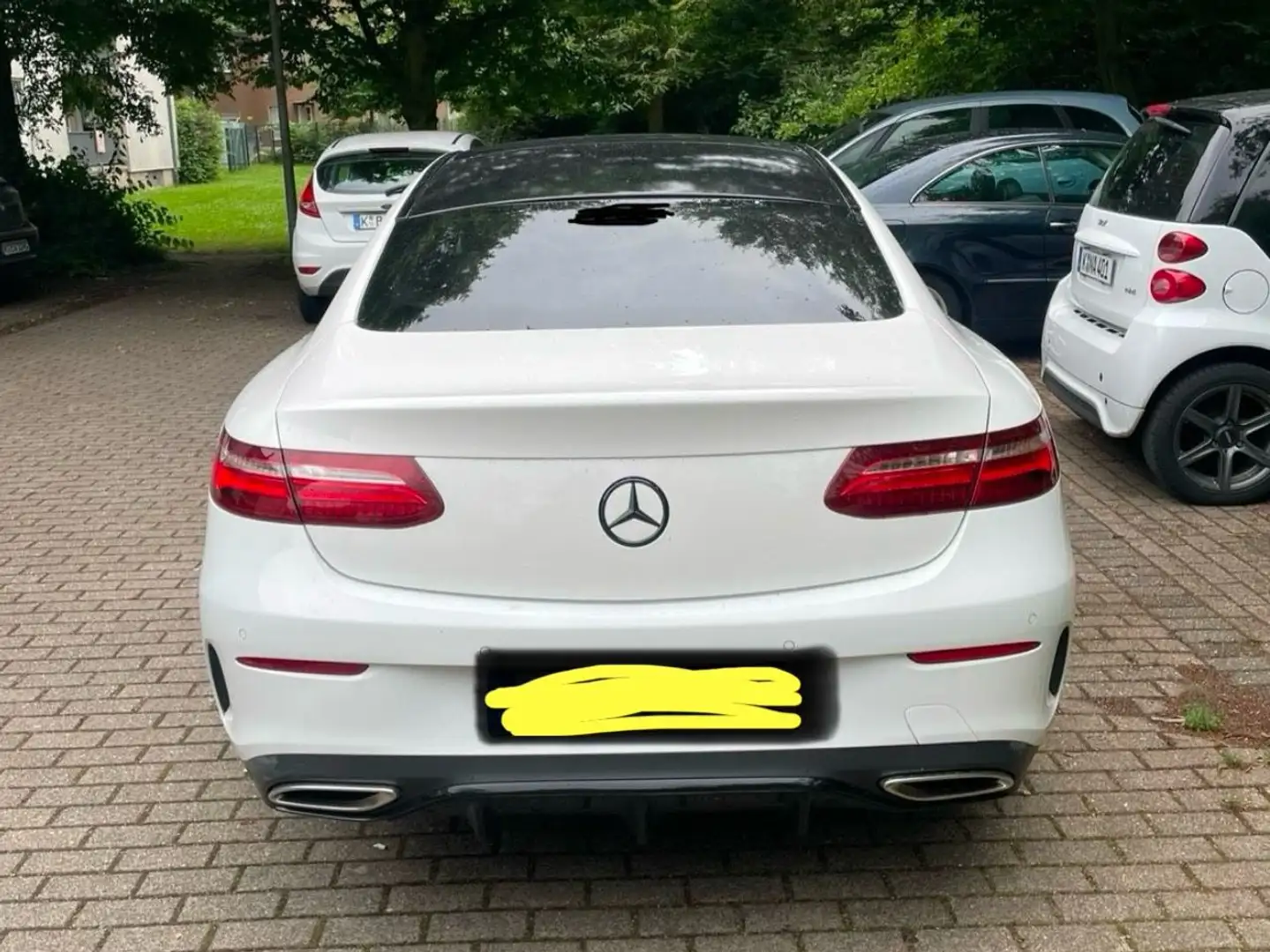 Mercedes-Benz E 400 E 400 4Matic Coupe 9G-TRONIC AMG Line Blanco - 2