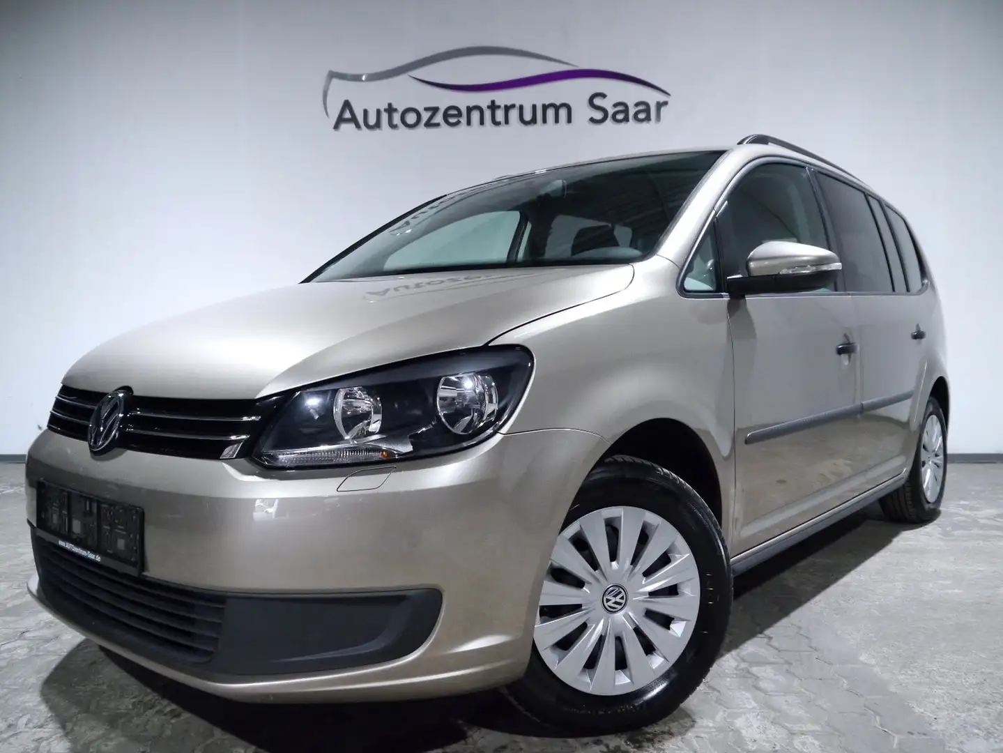 Volkswagen Touran Trendline 7 Sitze Sitzheizung Tempomat Beige - 1