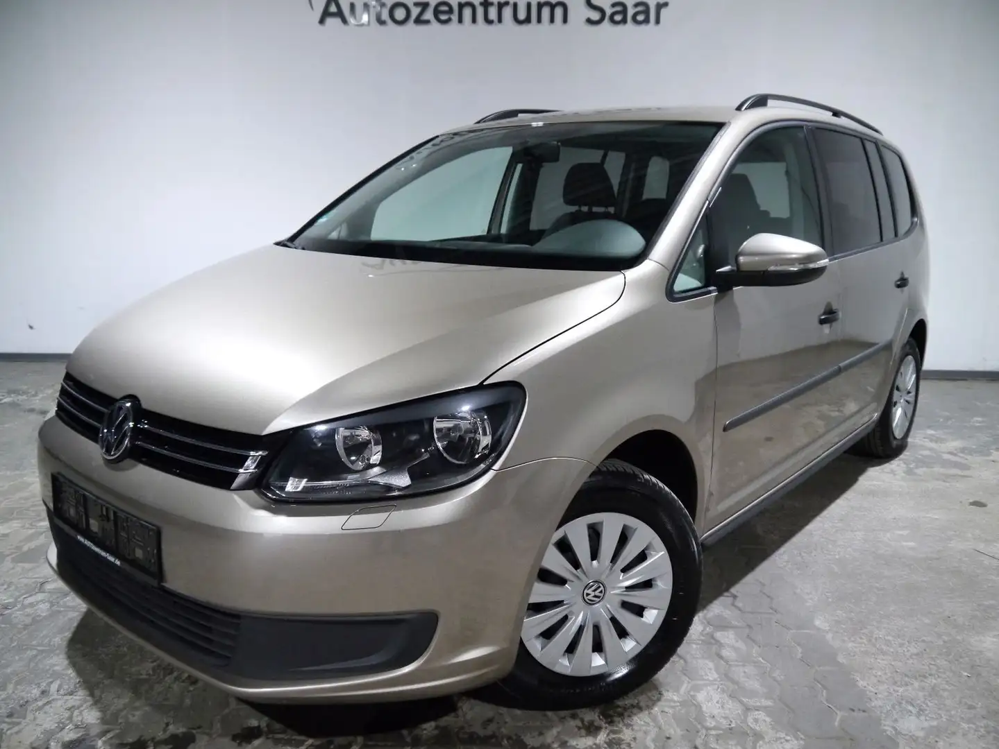 Volkswagen Touran Trendline 7 Sitze Sitzheizung Tempomat Beige - 2