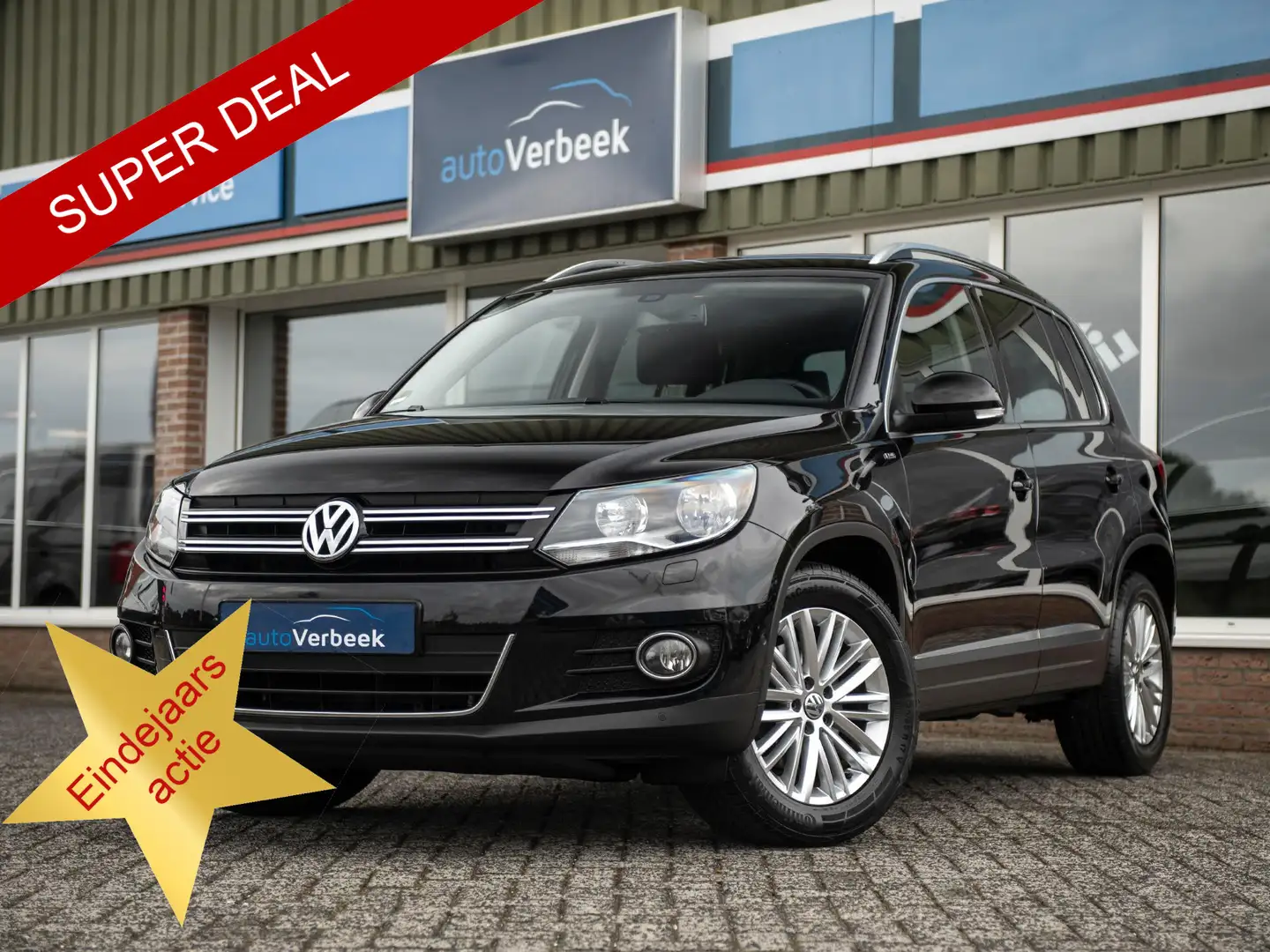 Volkswagen Tiguan 1.4TSi DSG6 Cup Sport&Style | Trekhaak 1.800kg. | Noir - 1