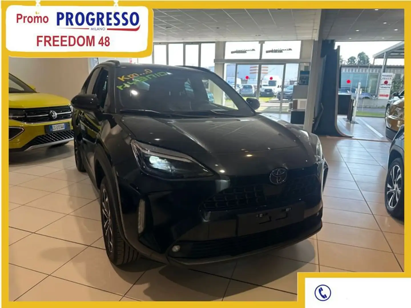 Toyota Yaris Cross 1.5 Hybrid 115 CV 5p. E-CVT Trend Nero - 1