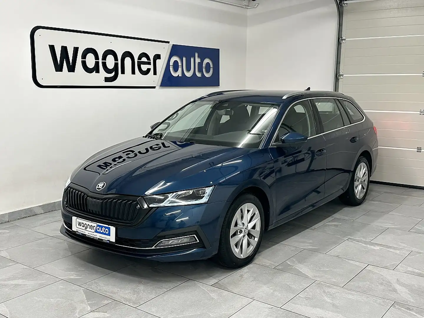 Skoda Octavia Combi 2,0 TDI Premium DSG.Matrix LED/Navi/ACC/RFK/ Blau - 2