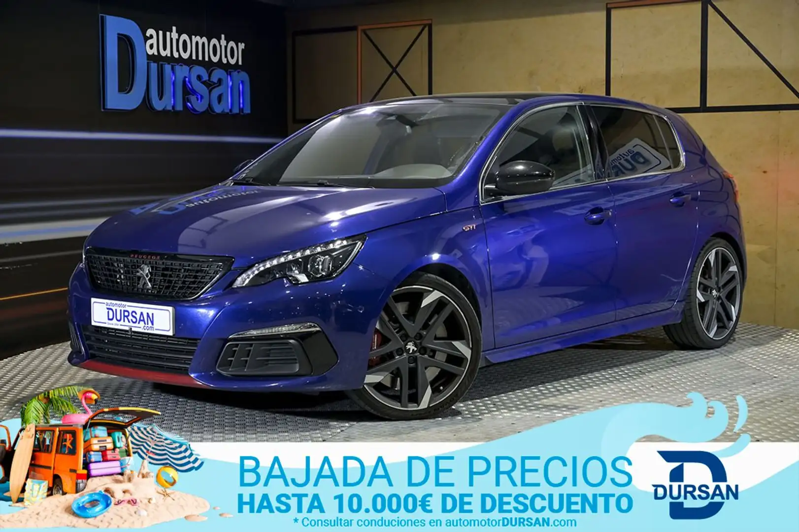Peugeot 308 GTi 193kW 263CV Azul - 1
