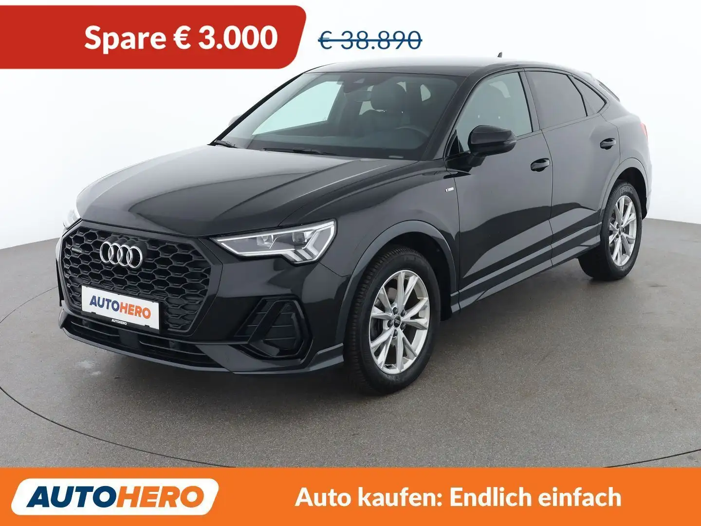 Audi Q3 35 TDI quattro S line Schwarz - 1