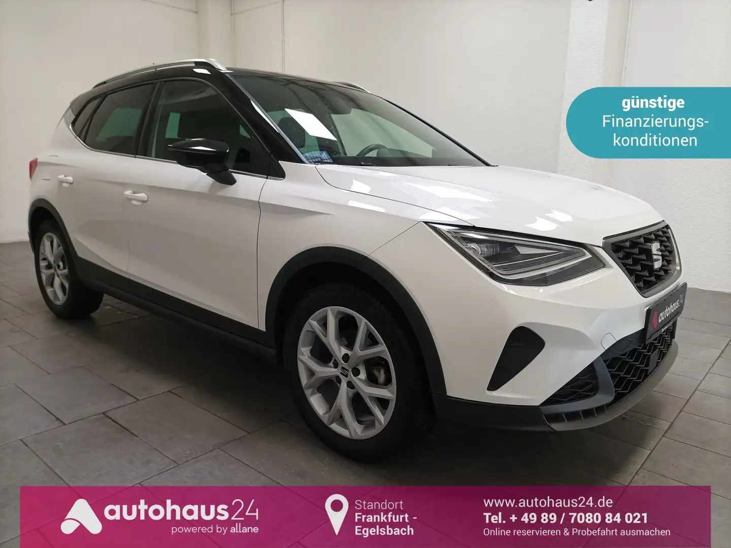 SEAT Arona 1.0 TSI FR|Navi|LED|Sitzhzg.|Tempomat Weiß - 1