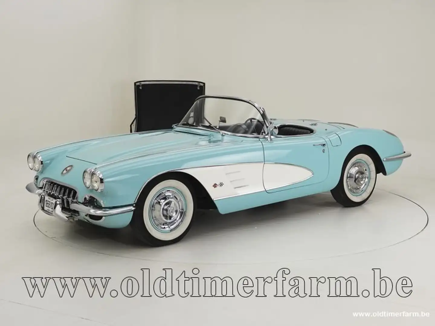 Corvette C1 '58 CH5335 Blue - 1