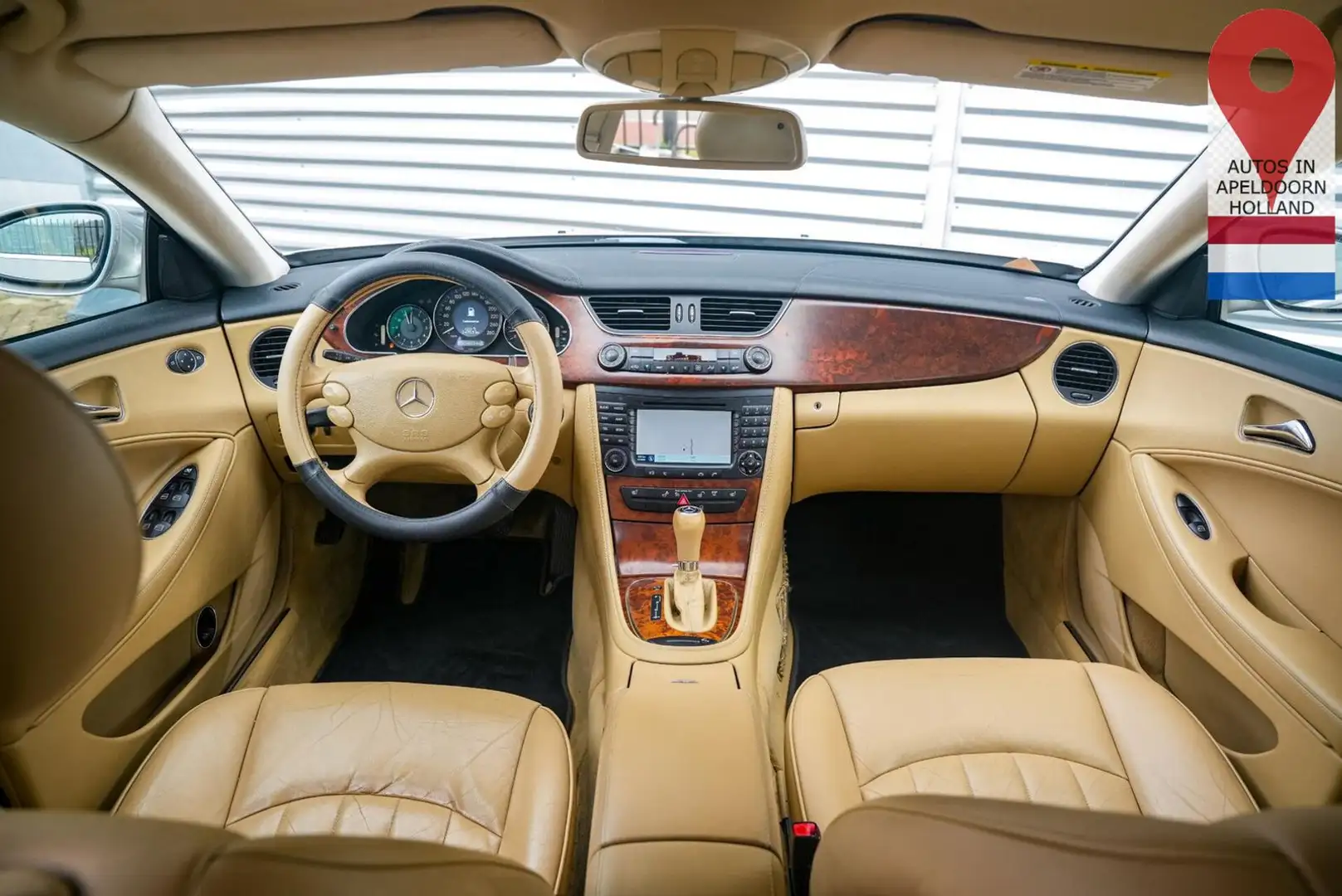 Mercedes-Benz CLS 350 AMG 18"wielen leder Navi Stoelverw. Grijs - 2