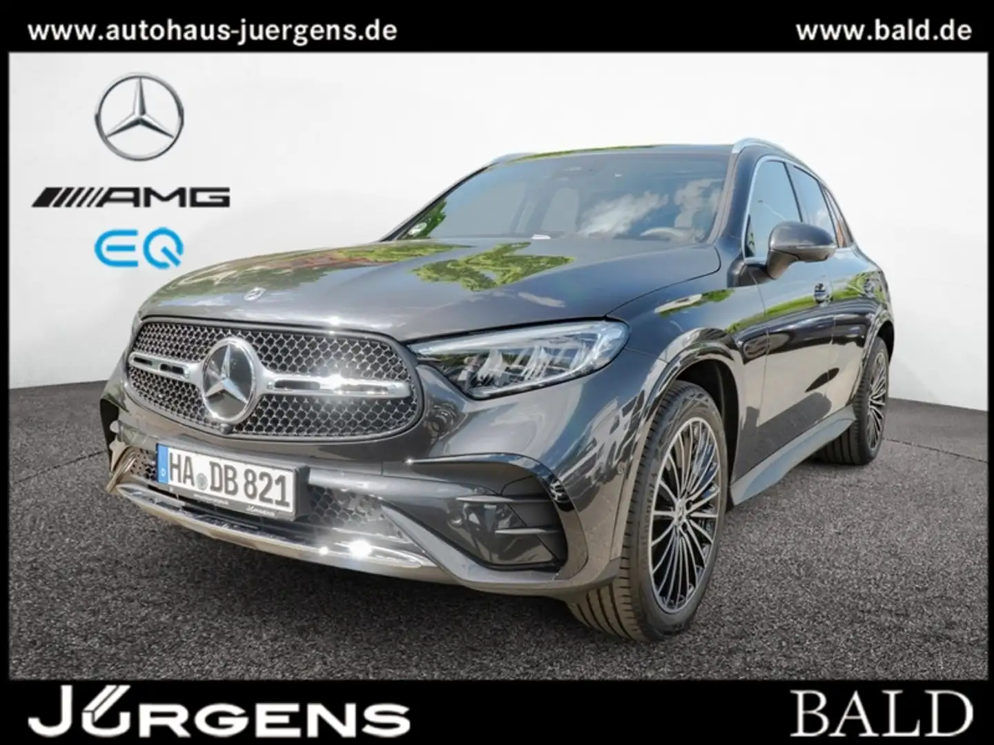 Mercedes-Benz GLC 200 d 4M AMG-Sport/360/Pano/AHK/Totw/Sound Grau - 1
