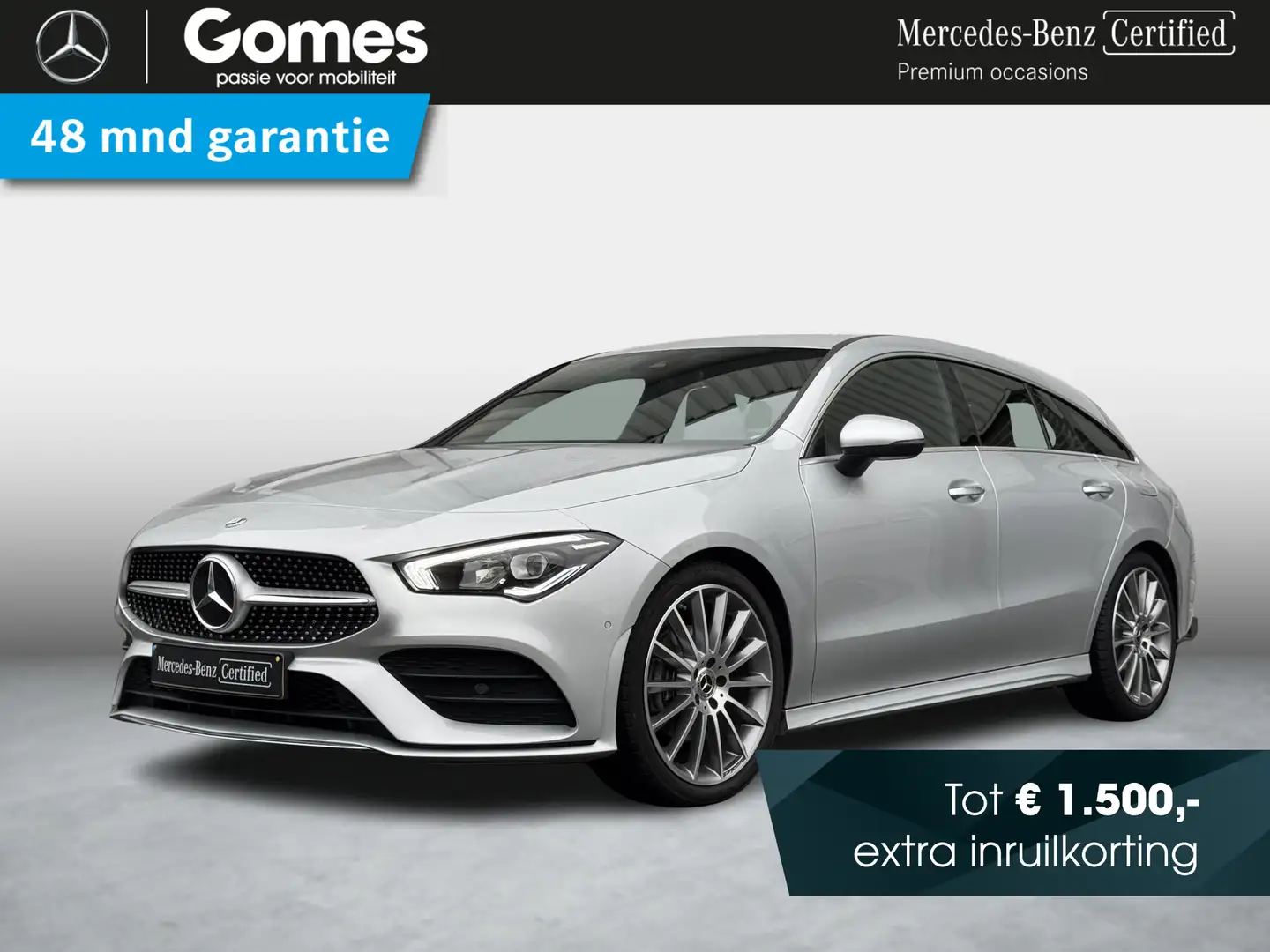 Mercedes-Benz CLA 180 Shooting Brake AMG Line | Achteruitrijcamera | Sto Zilver - 1