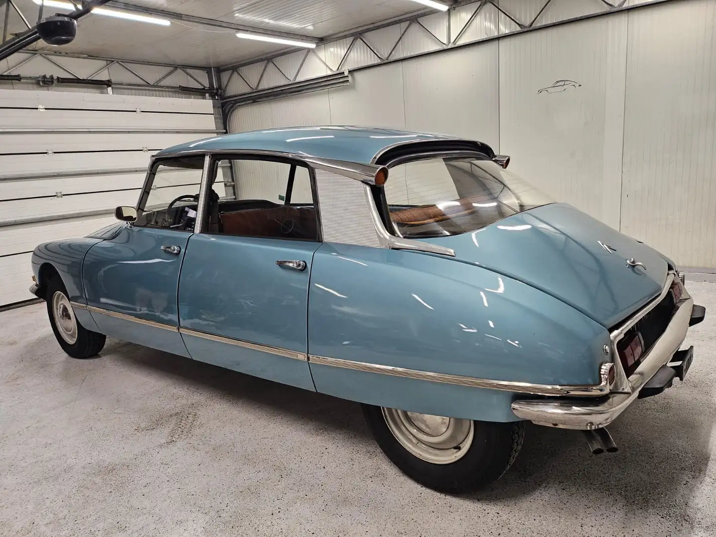 Citroen DS ID 20 Blauw - 2