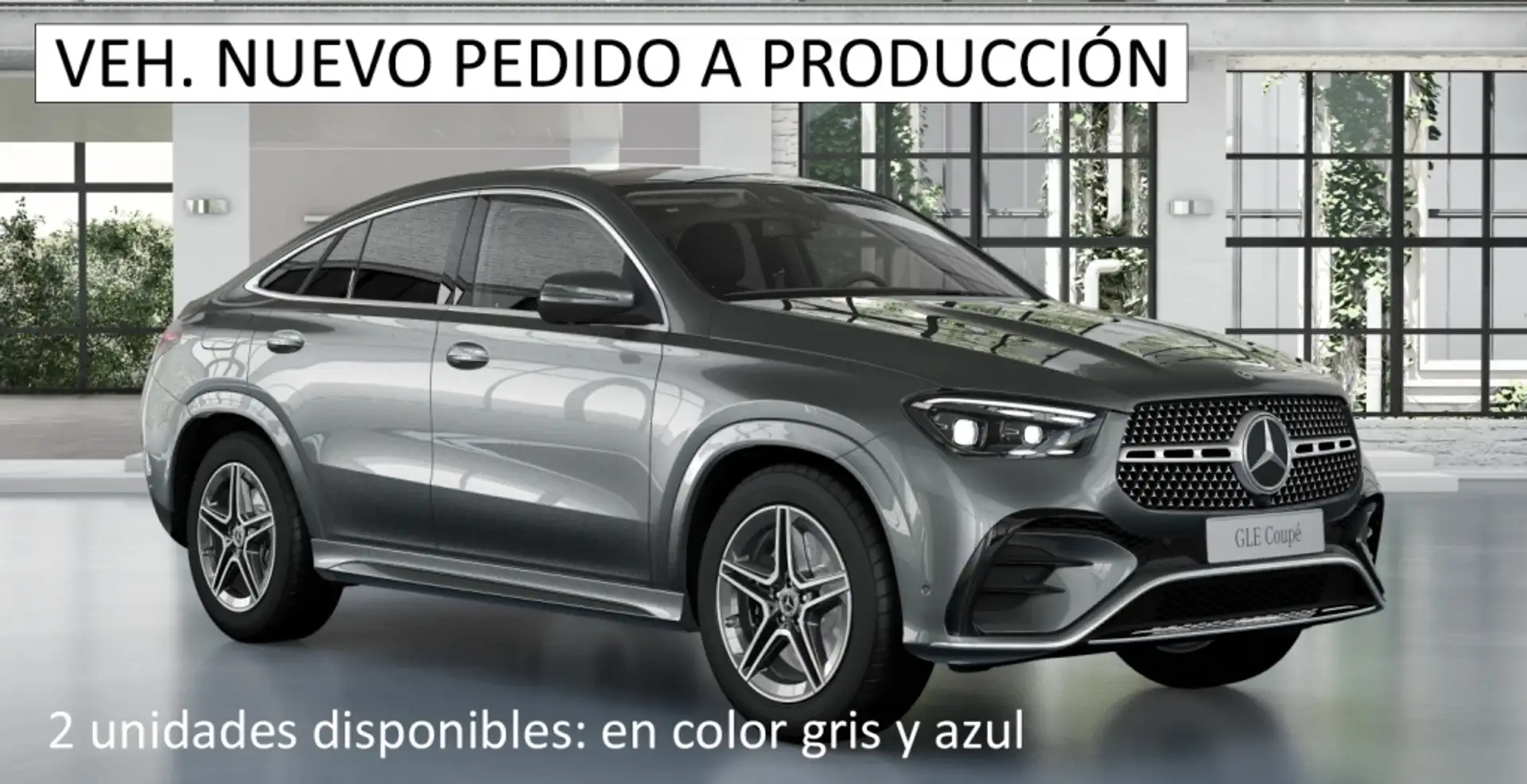 Mercedes-Benz GLE 450 Coupé 450d 4Matic Aut. Gris - 1