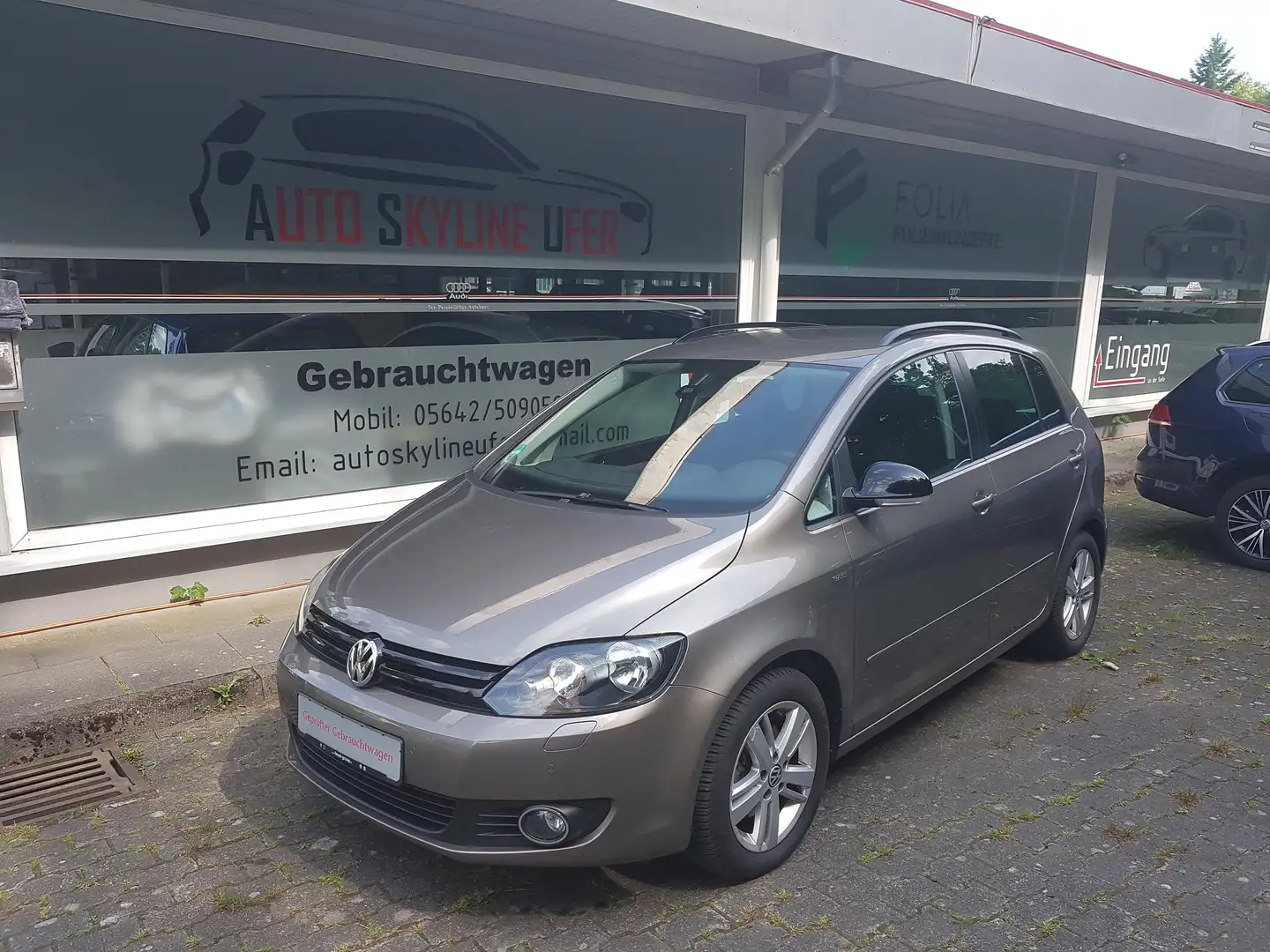 Volkswagen Golf Plus Match1.4T 122PS VW CHECKHEFT+SH+TEMPO+ALLW+ALU+PDC Bronze - 1