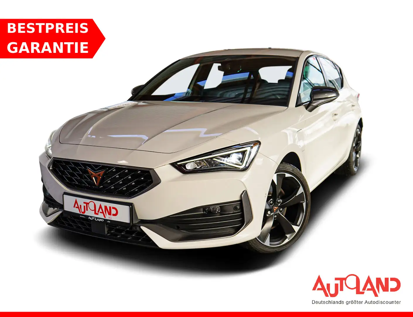 CUPRA Leon 1.4 TSI e-Hybrid DSG LED Navi ACC Kamera Blanc - 1