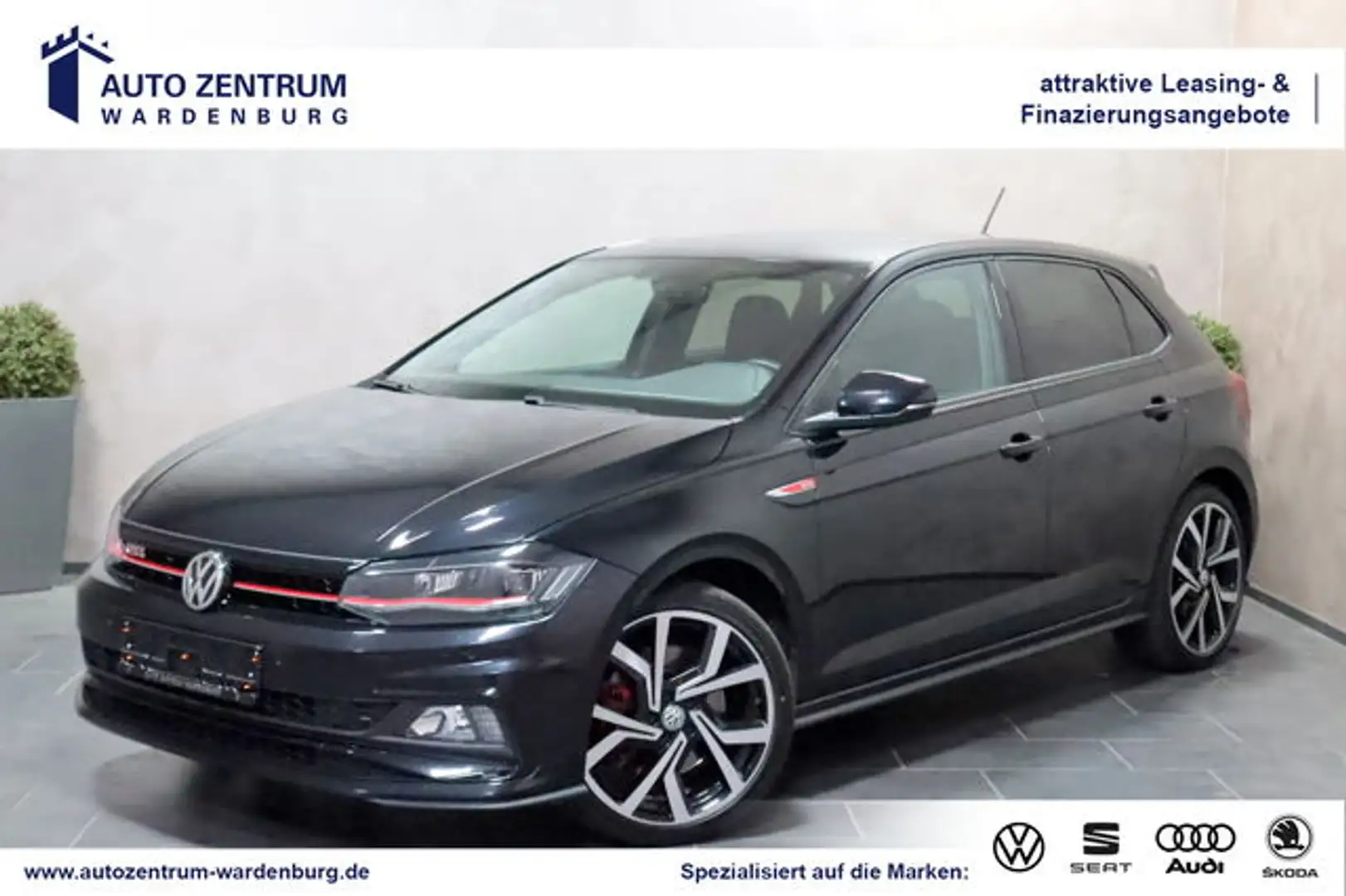 Volkswagen Polo GTI VI DSG KAMERA ACC LED NAVI DCC VIRTUAL Noir - 1