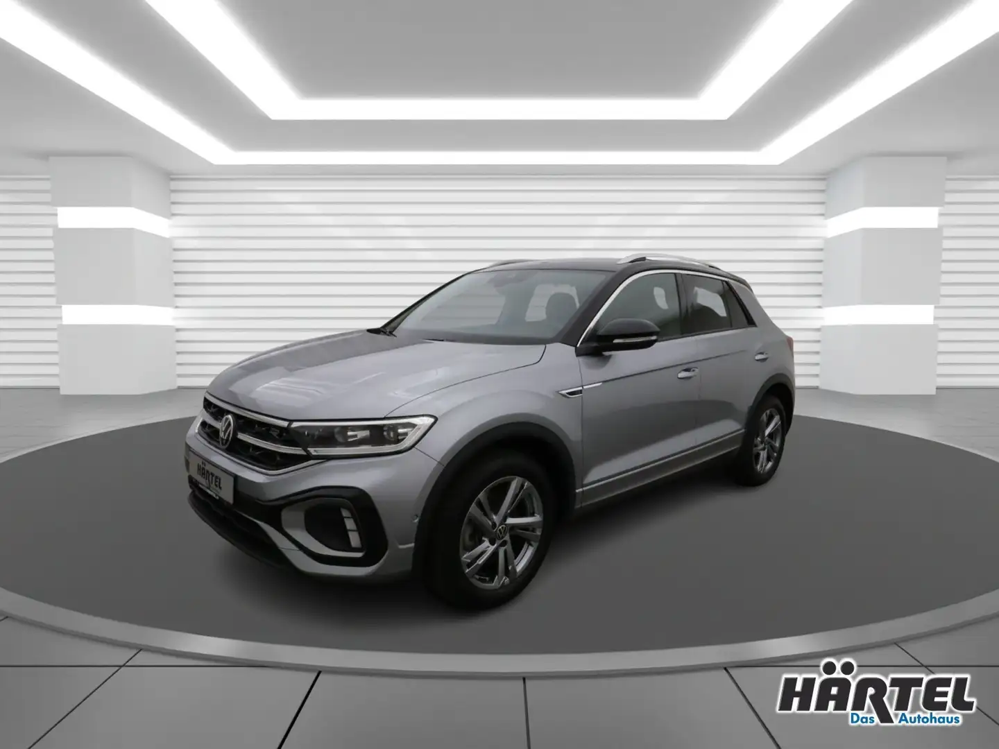 Volkswagen T-Roc R-LINE 2.0 TDI DSG (+EURO6+ACC-RADAR) Navi Silber - 2