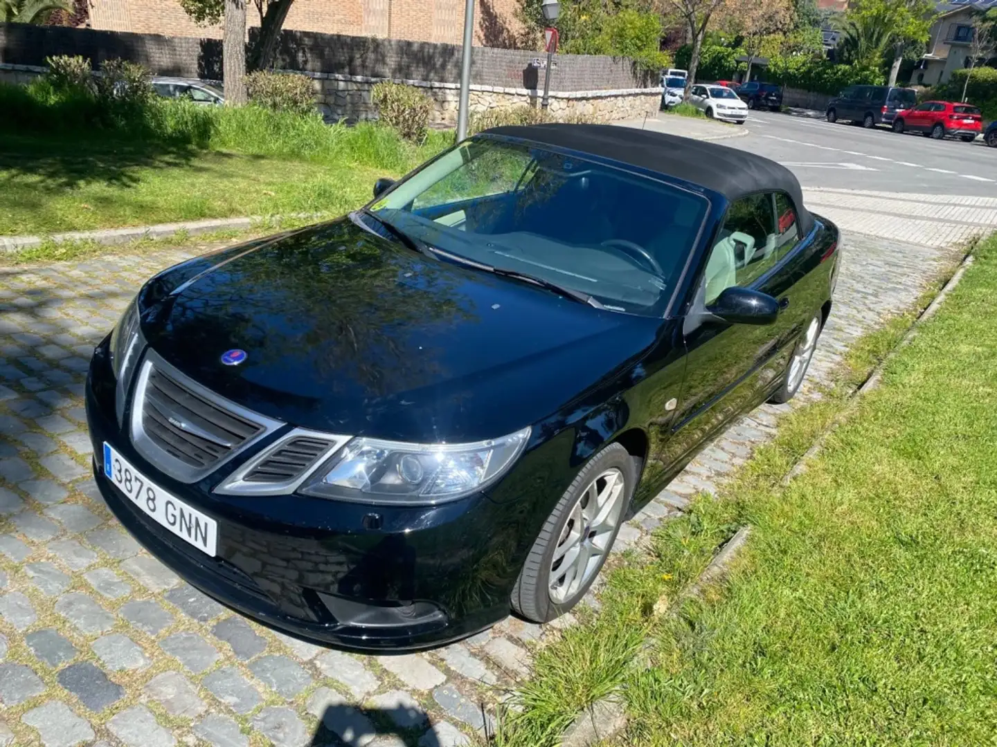 Saab 9-3 Cabrio 1.9TiD Vector A6 Negro - 1