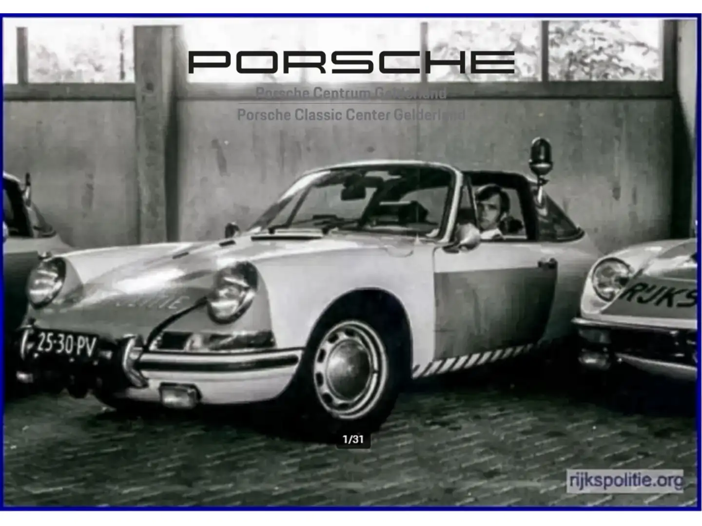Porsche 911 Targa T "Rijkspolitie" Wit - 1