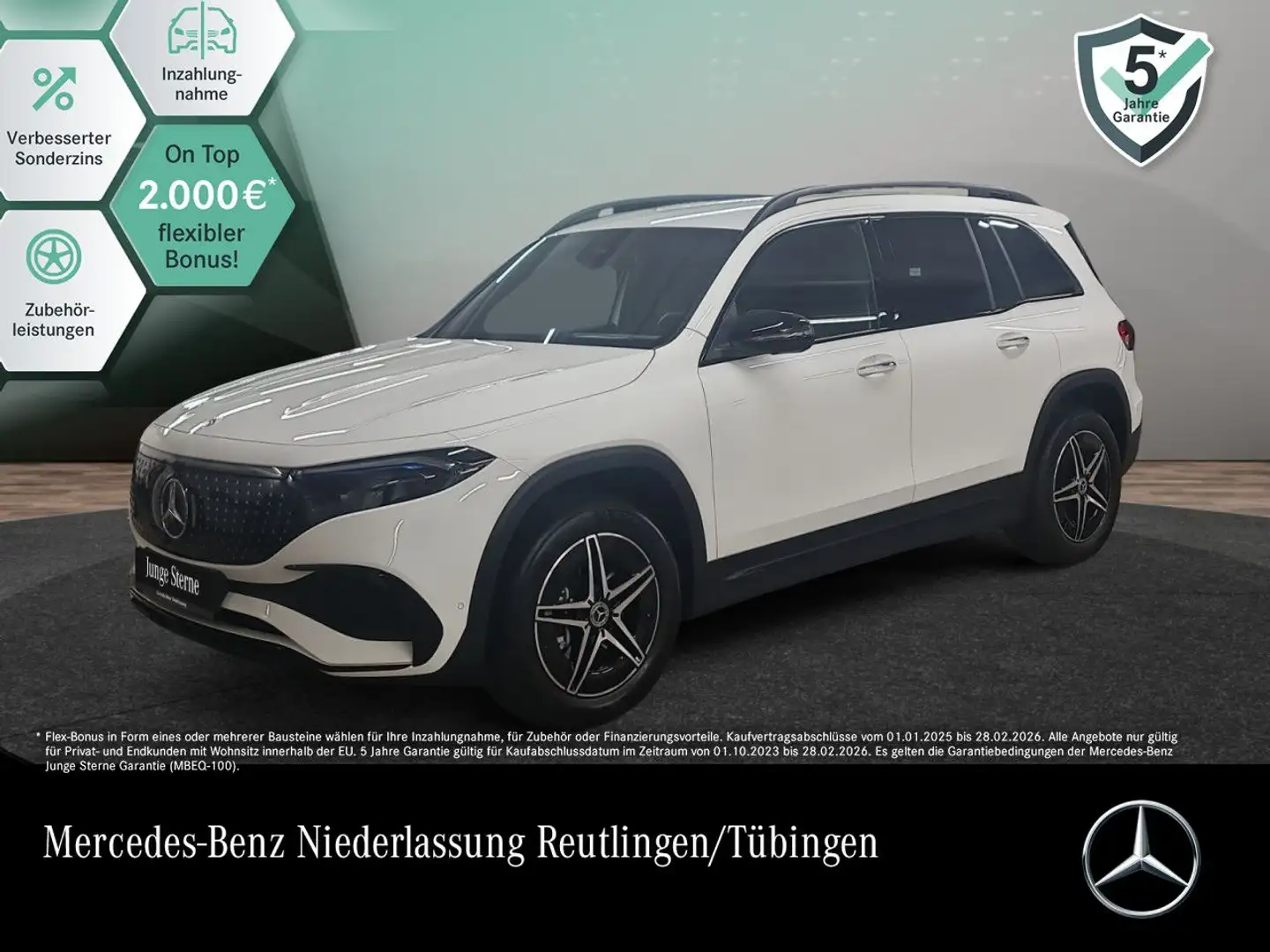 Mercedes-Benz EQB 250 AMG+NIGHT+PLUS-PAKET+360+MEMORY+KEYLESS Blanc - 1