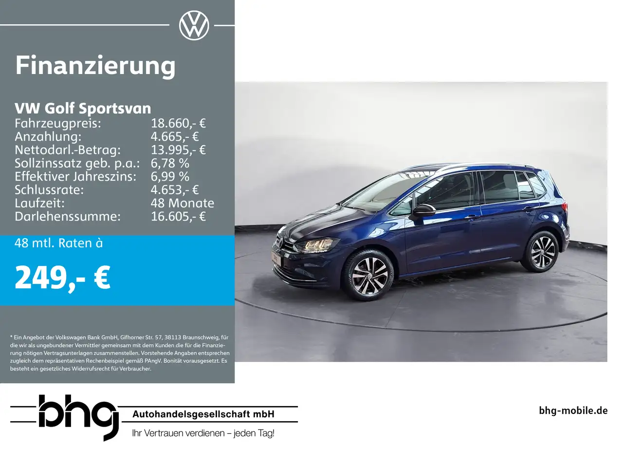 Volkswagen Golf Sportsvan