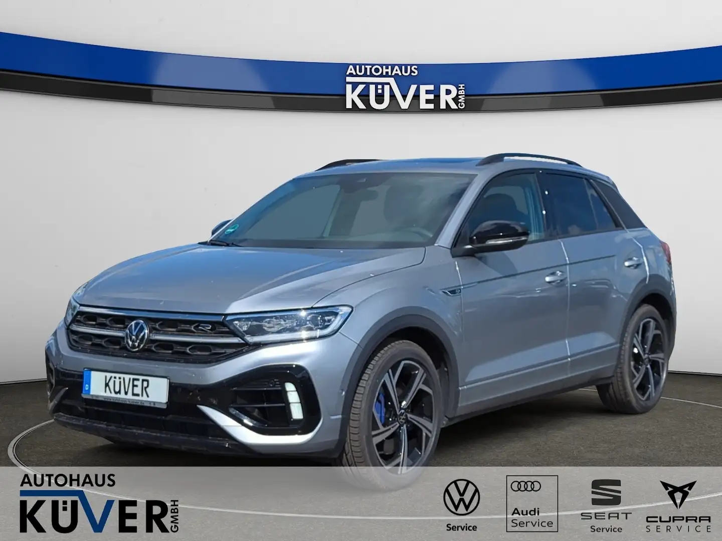 Volkswagen T-Roc R 2,0 TSI DSG 4M+Navi+Pano+ACC+IQ+18´´ Argent - 1