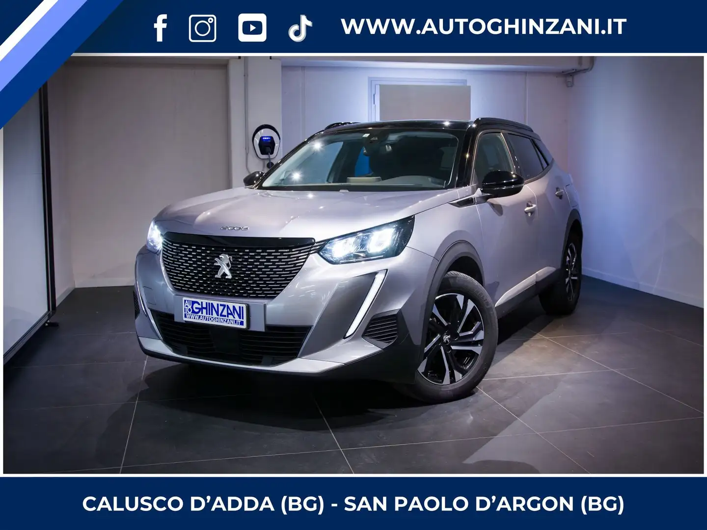 Peugeot 2008 PureTech 100 S&S Allure Grigio - 1