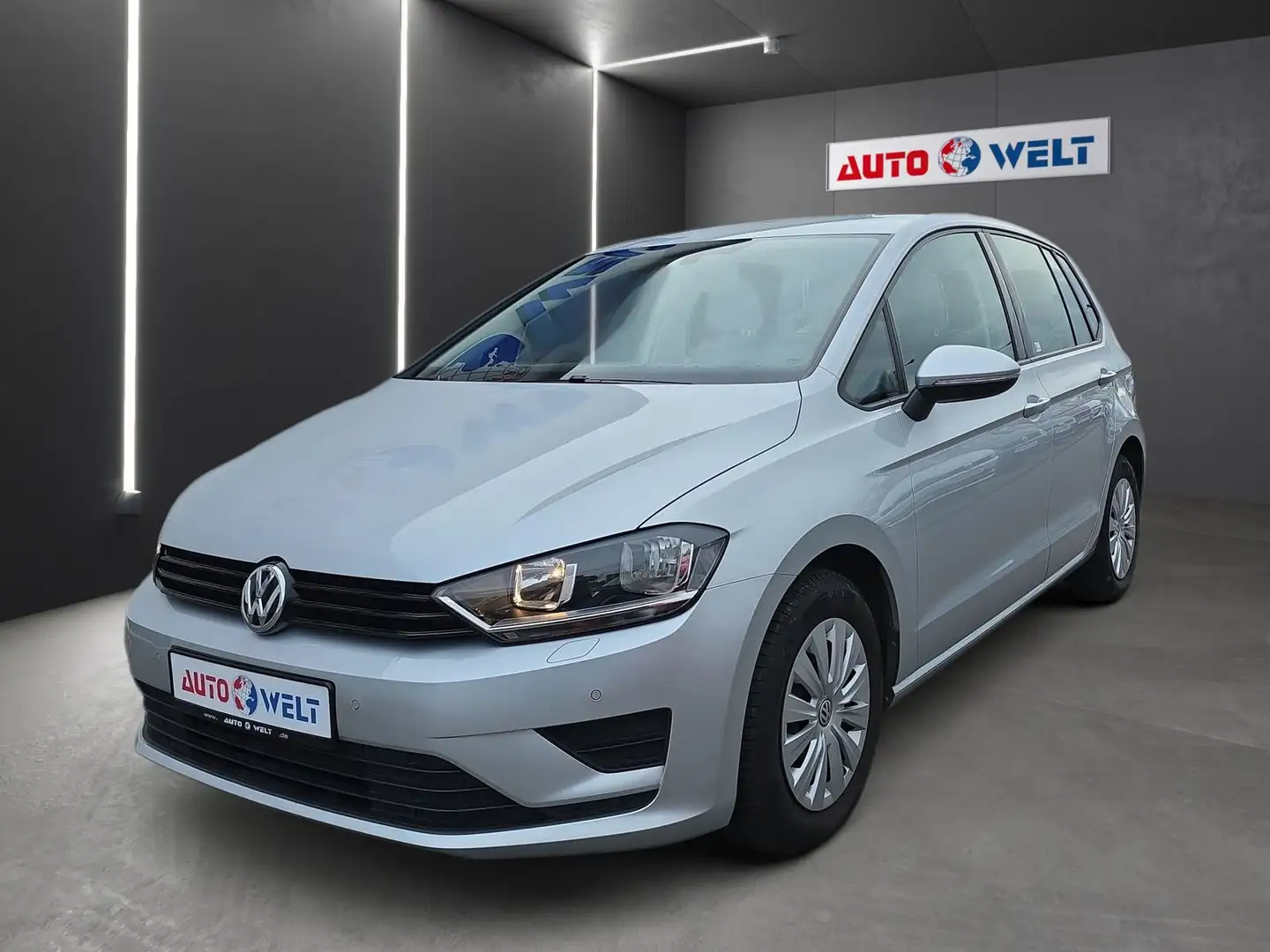 Volkswagen Golf Sportsvan VII 1.2 Klimaaut. PDC Sitzheizung Silber - 1