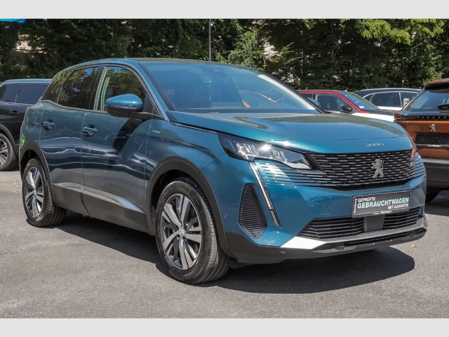 Peugeot 3008 Allure ab.AHK Navi RückKam Voll-LED 2-Zonen-Klima Blau - 2