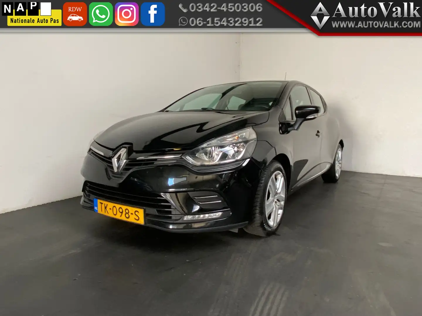 Renault Clio 1.5 dCi Ecoleader Zen Noir - 1