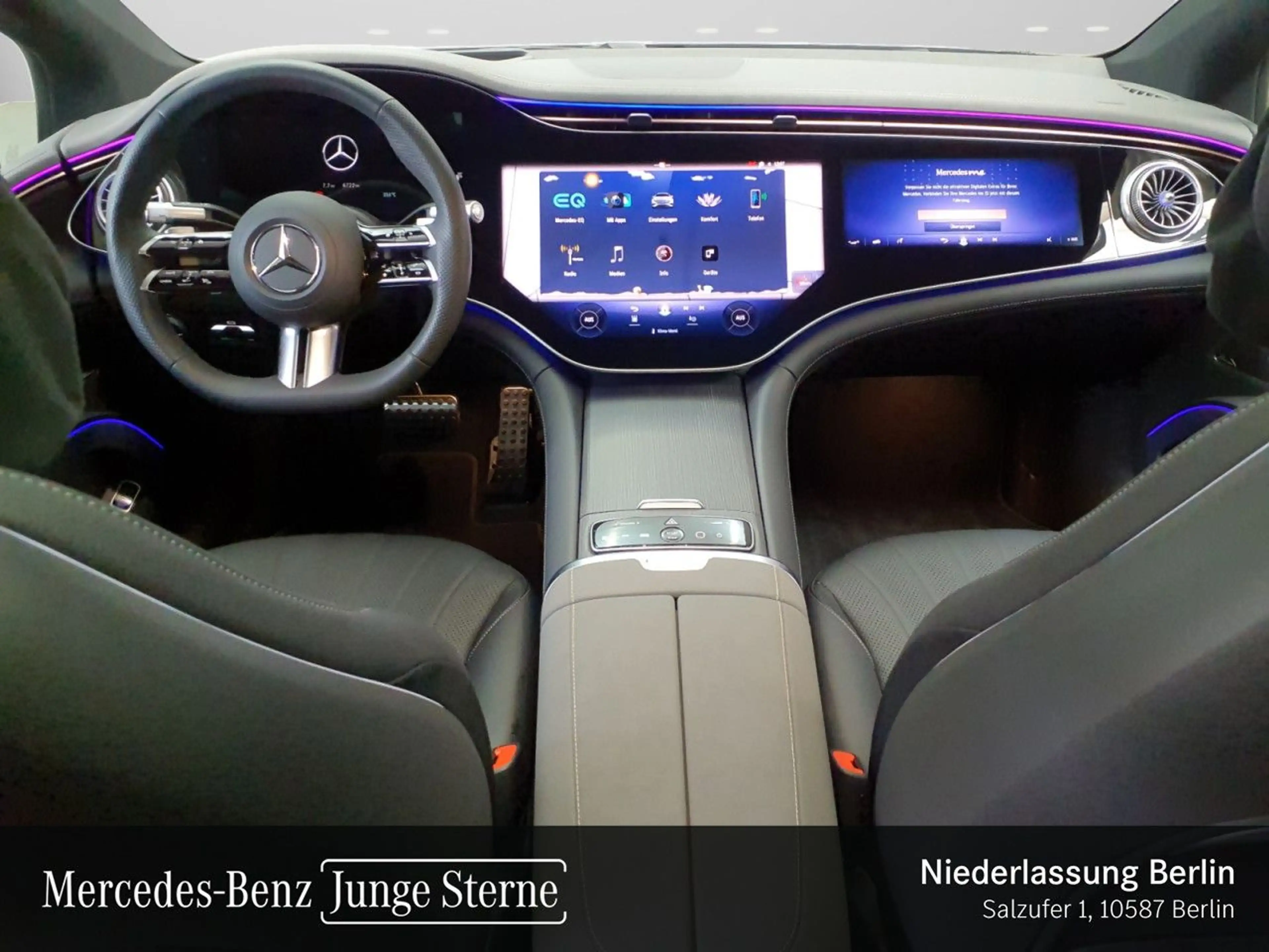 Mercedes-Benz EQS 450 AMG Fahrass Fondent Airmat Pano Burmester — photo 13