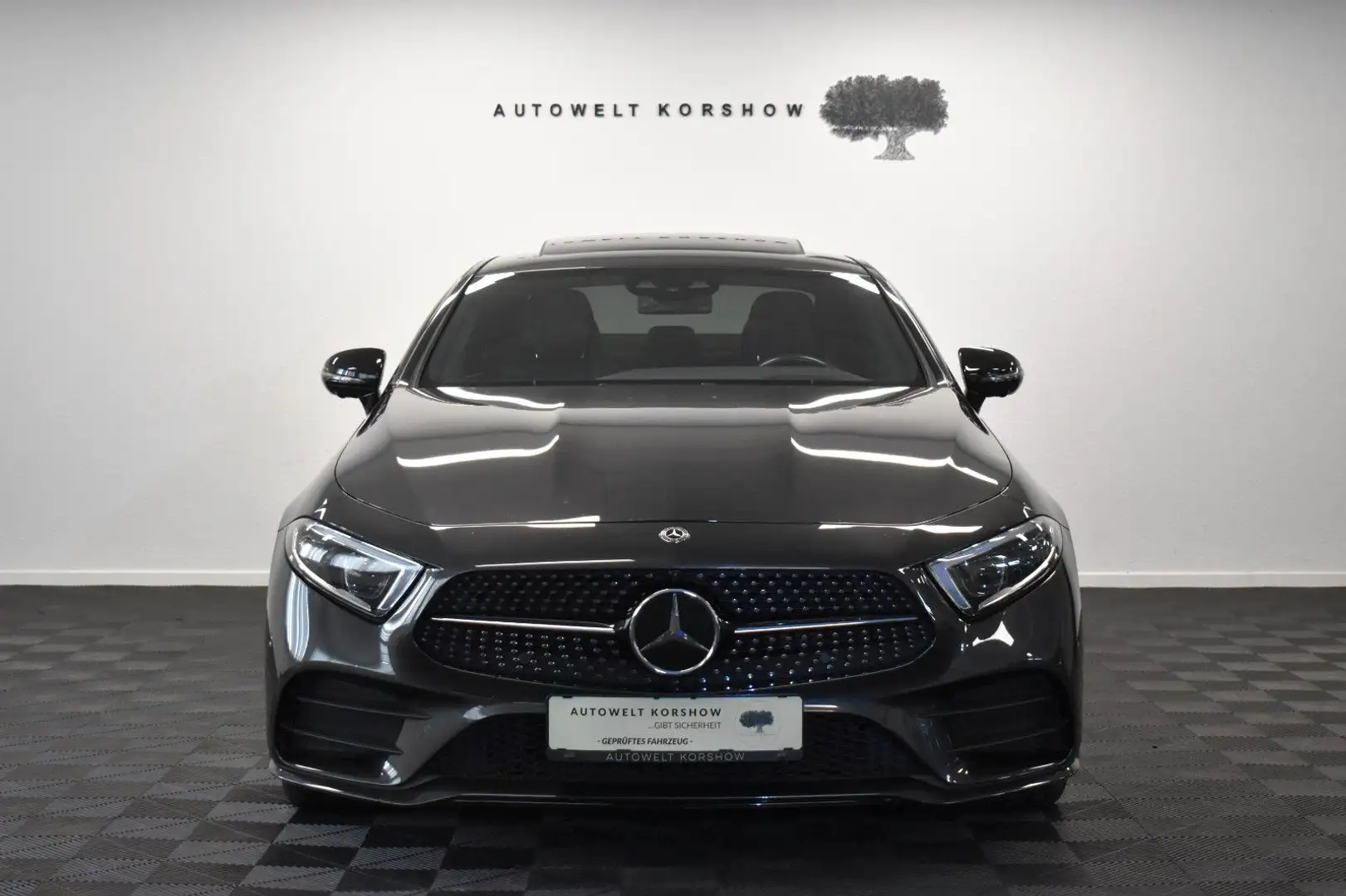 Mercedes-Benz CLS 350 d 4M AMG-LINE*HUD*M-BEAM*360°*KEYLESS Grau - 2