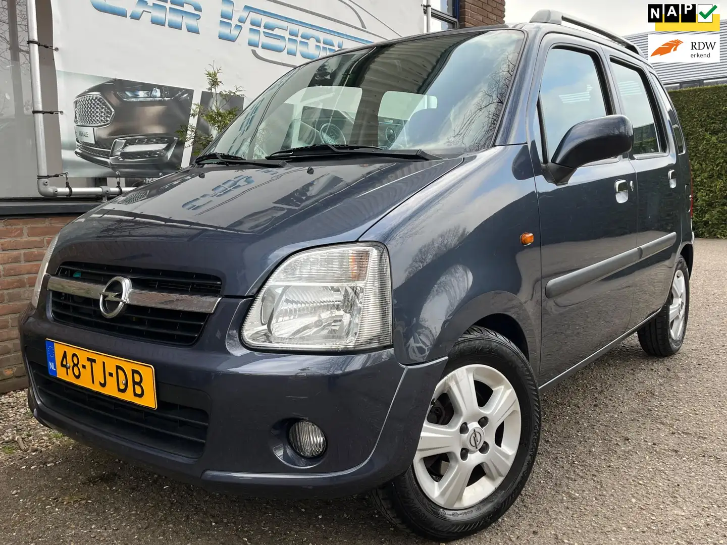 Opel Agila 1.2-16V Flexx cool|Airco|Trekhaak| Gri - 1