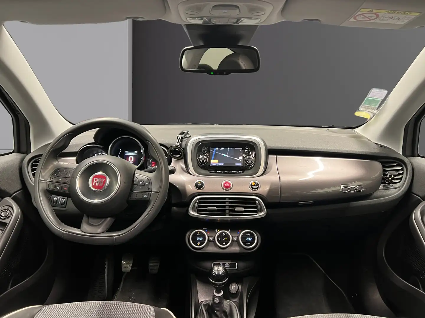 Fiat 500X 500X 1.6 MultiJet 120 ch Popstar Gris - 2