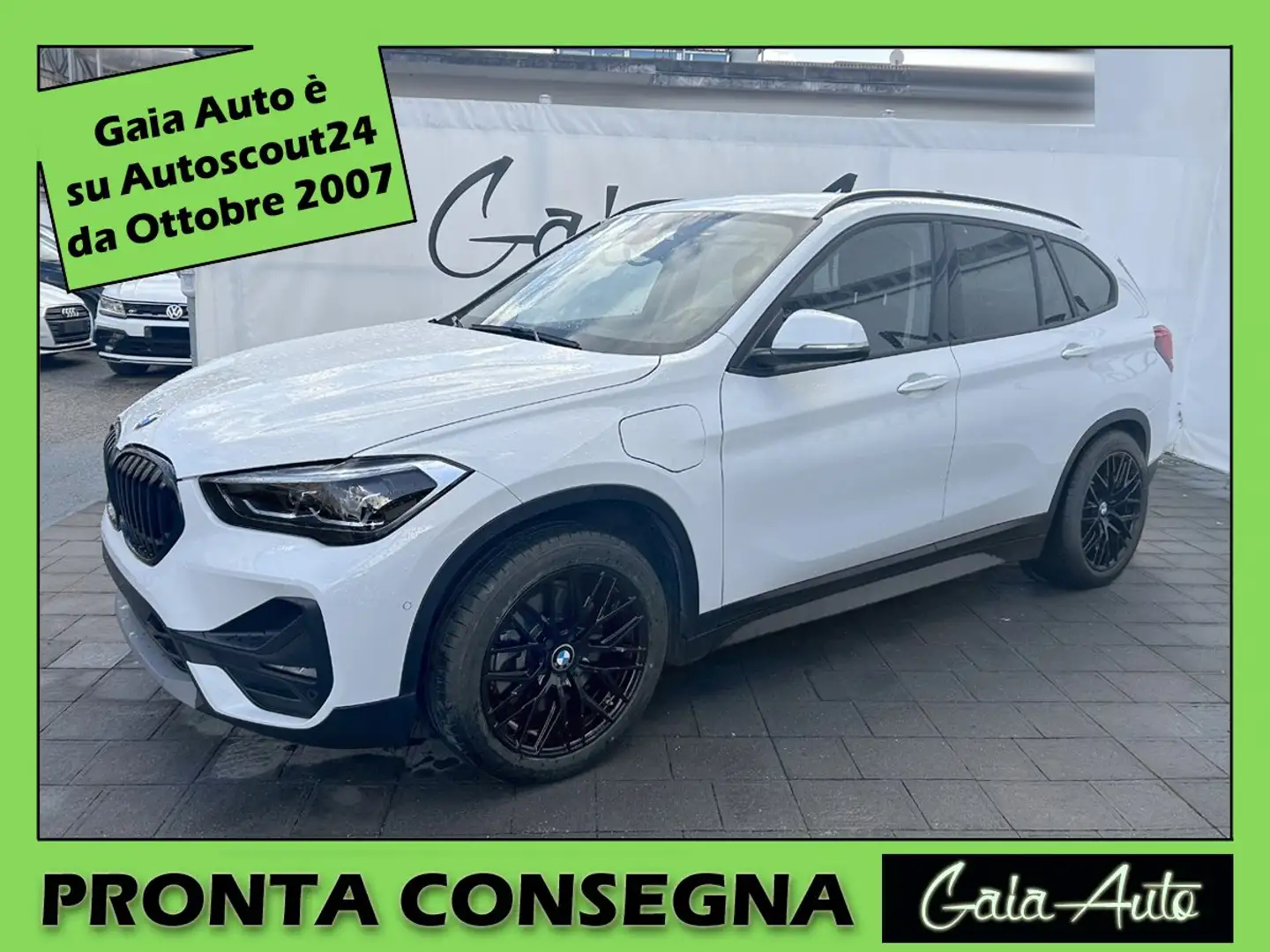 BMW X1 xdrive25e PLUG-IN 220CV (125CV+95CV) Total Black Bianco - 1