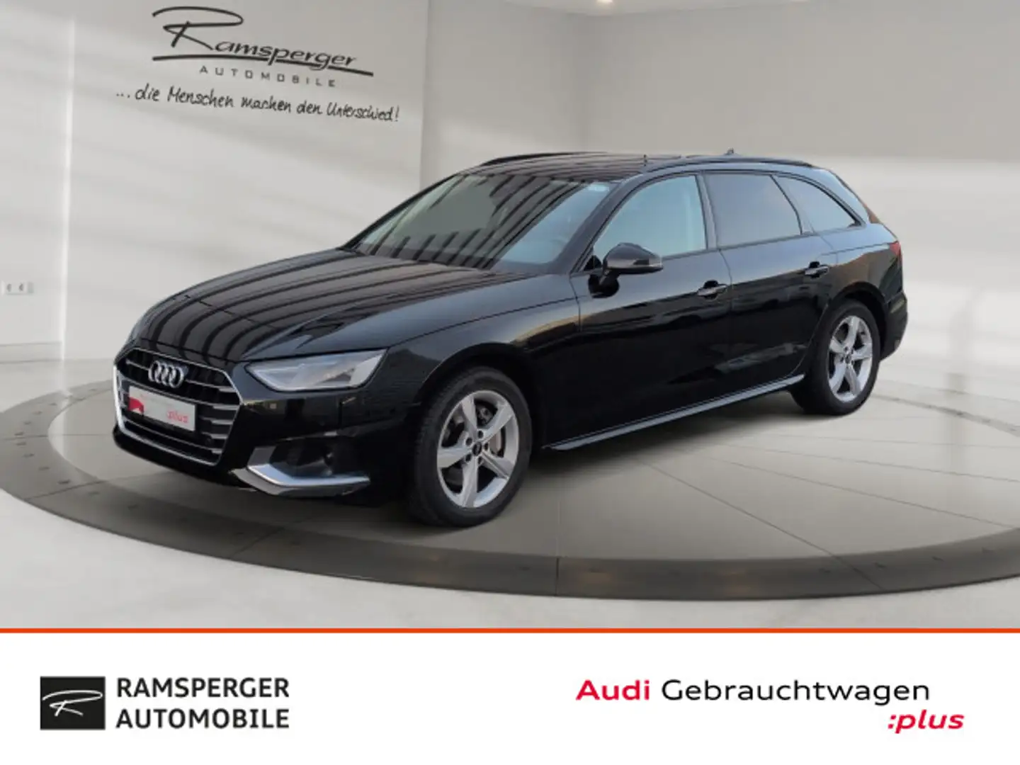 Audi A4 Advanced 40 TDI LED ACC Kamera Pano Noir - 1