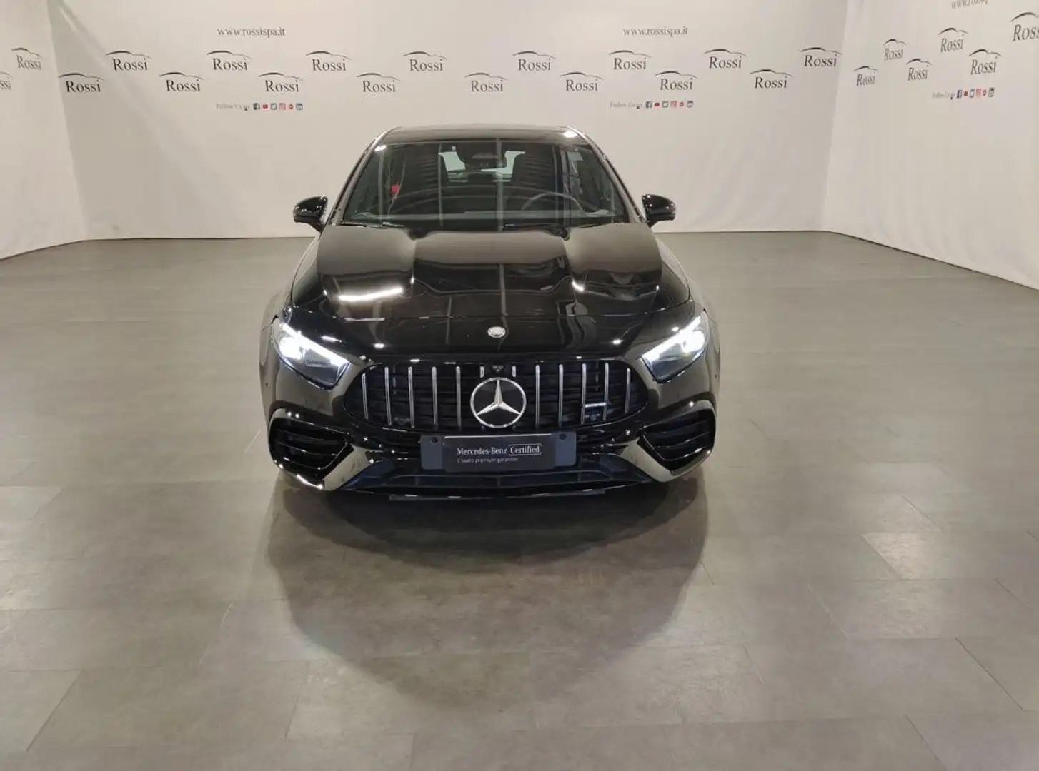 Mercedes-Benz A 45 AMG AMG 45 S AMG Line Premium Plus 4matic+ auto Fekete - 1