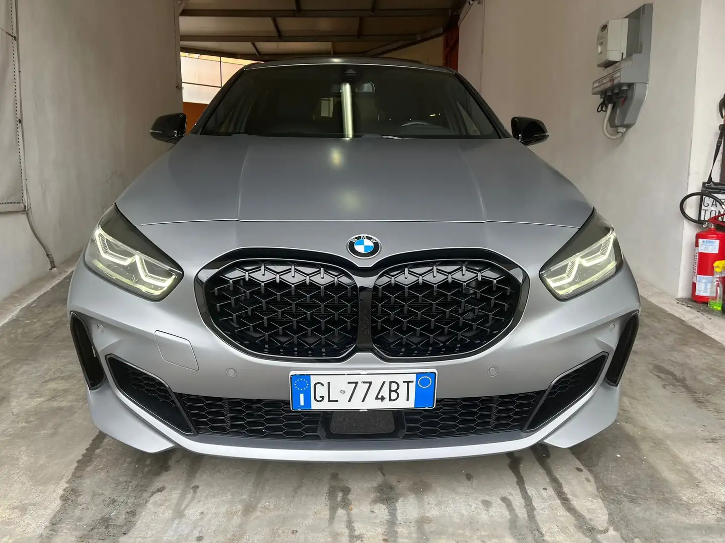 BMW 135 M 135i xdrive auto Grigio - 2