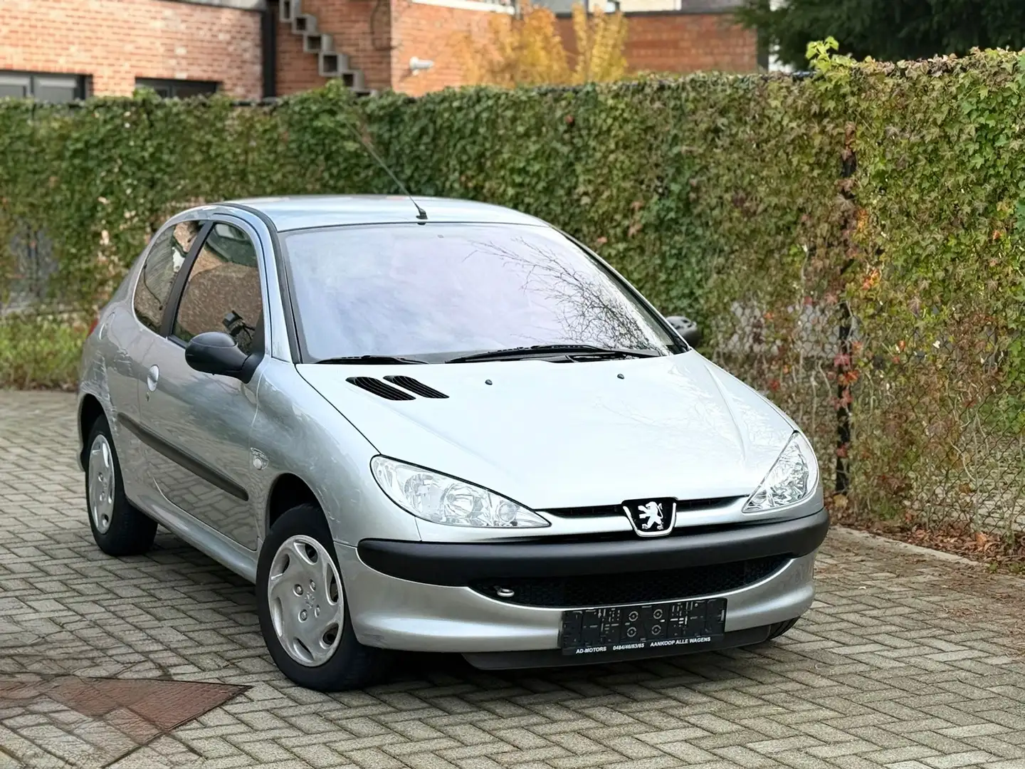 Peugeot 206 1.1i - 050.000 km - 2003 - 3 deur - Airco Argent - 2