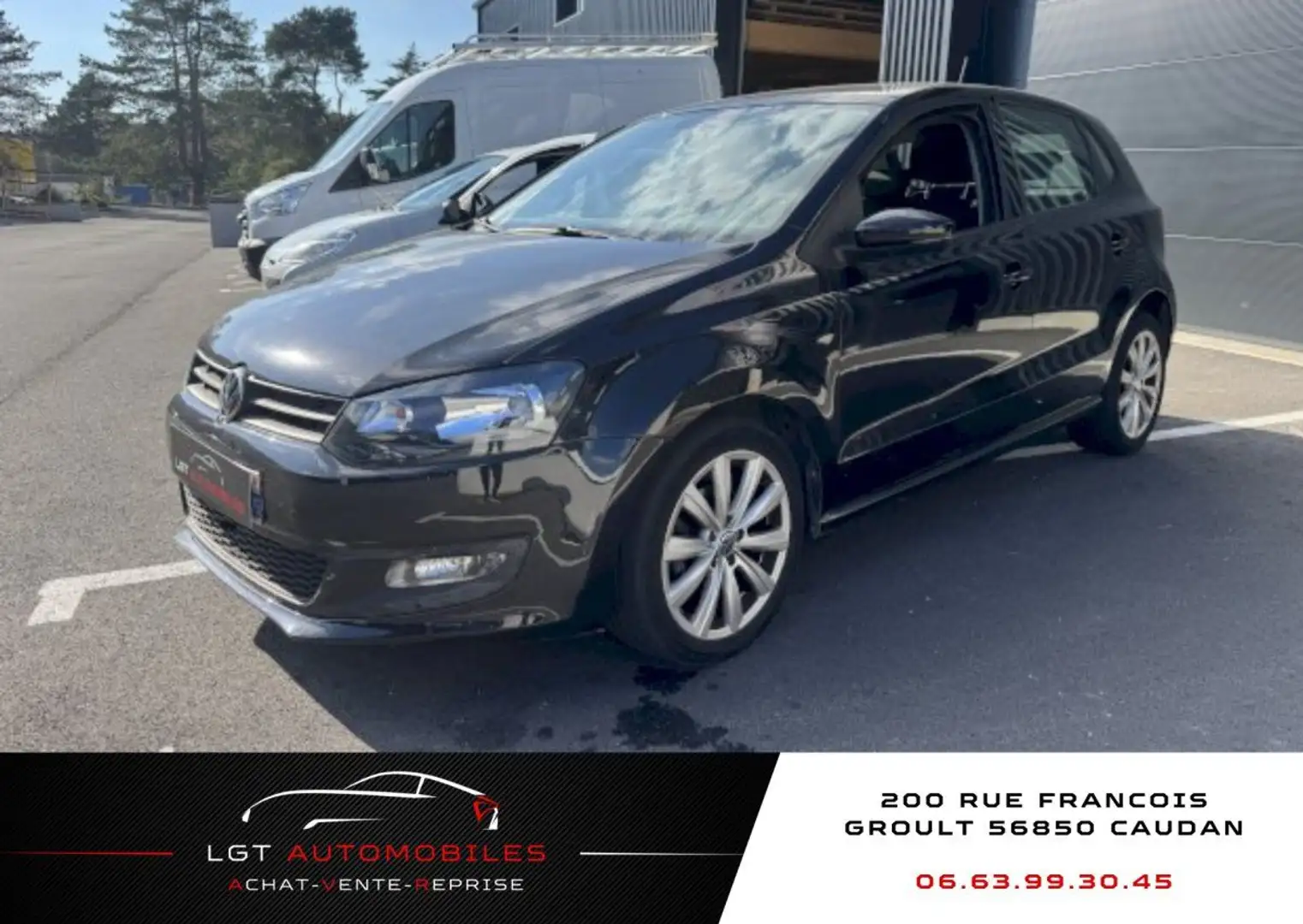 Volkswagen Polo V 1.6 TDI 90 FAP Confortline 5p Schwarz - 1