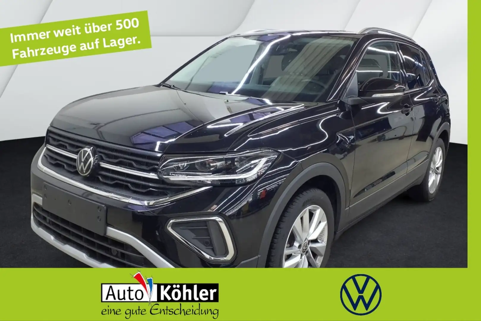 Volkswagen T-Cross Style TSi DSG Matrix/CarPlay/Black/Virt Schwarz - 1