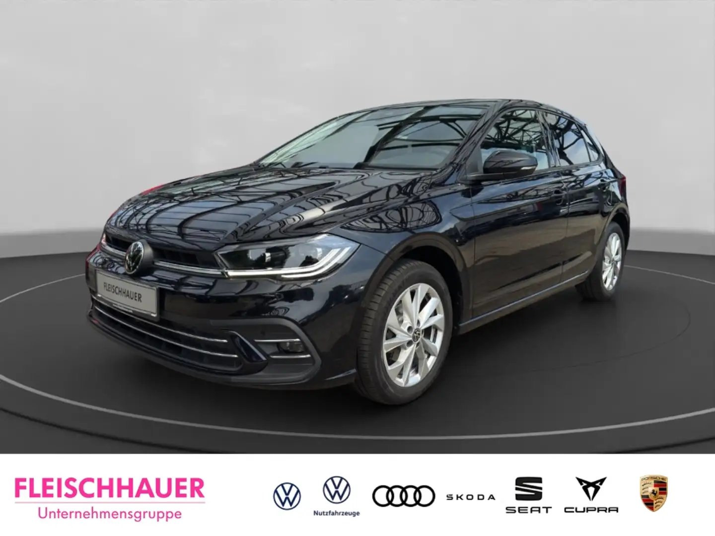 Volkswagen Polo VI Style 1.0 TSI DSG Navi Digitales Cockpit LED AC Nero - 1