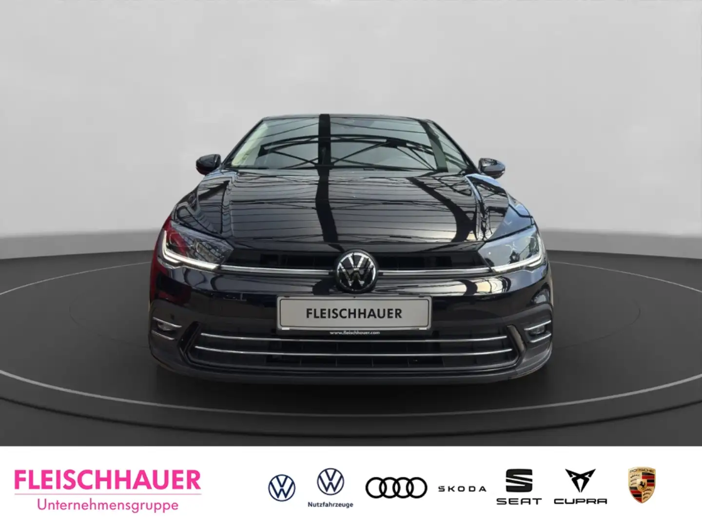 Volkswagen Polo VI Style 1.0 TSI DSG Navi Digitales Cockpit LED AC Nero - 2