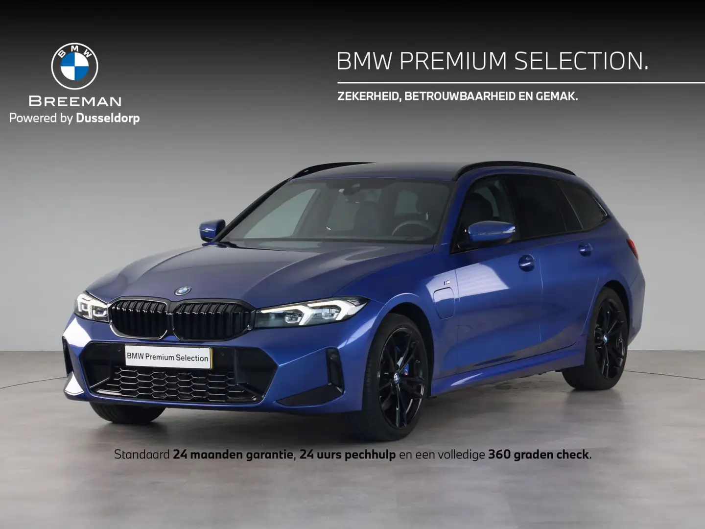 BMW 320 3 Serie 320e M Sport Pro Touring Blau - 1