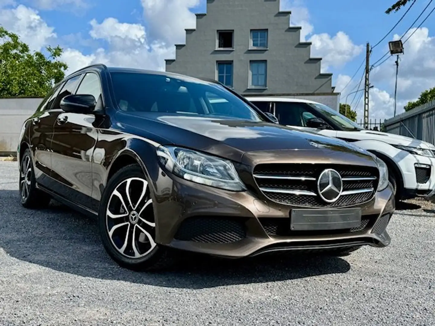 Mercedes-Benz C 200 C 200d T 9G-TRONIC SPORT EDITION LEDER NAVI EURO6b Marrone - 1