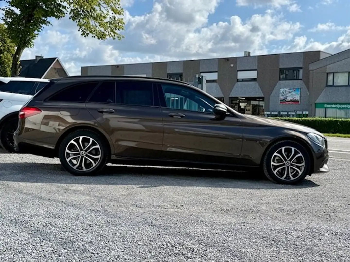 Mercedes-Benz C 200 C 200d T 9G-TRONIC SPORT EDITION LEDER NAVI EURO6b Marrone - 2